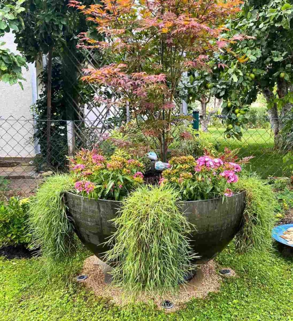 Greenbop - Großse Pflanzschale aus Cortenstahl